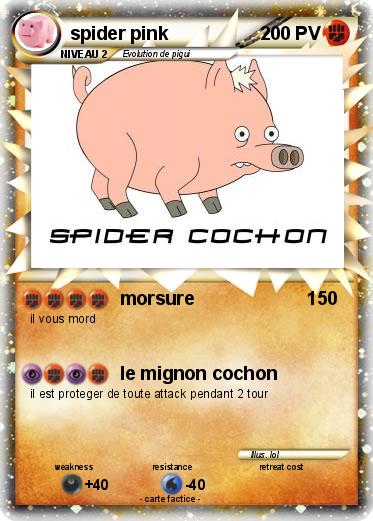 Pokemon spider pink