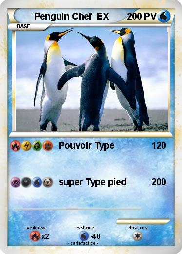 Pokemon Penguin Chef  EX