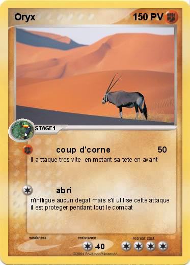 Pokemon Oryx