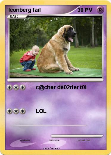 Pokemon leonberg fail