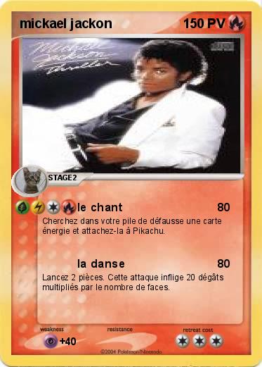 Pokemon mickael jackon