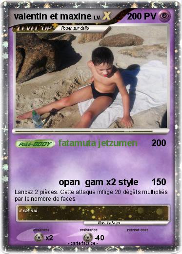 Pokemon valentin et maxine