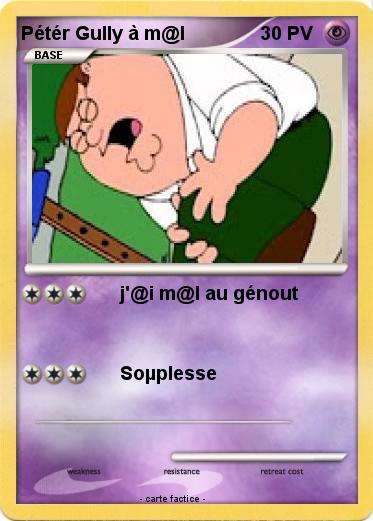 Pokemon Pétér Gully à m@l