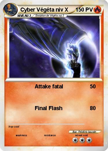 Pokemon Cyber Végéta niv X