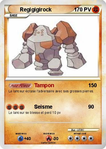 Pokemon Regigigirock