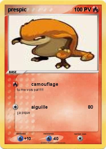 Pokemon prespic