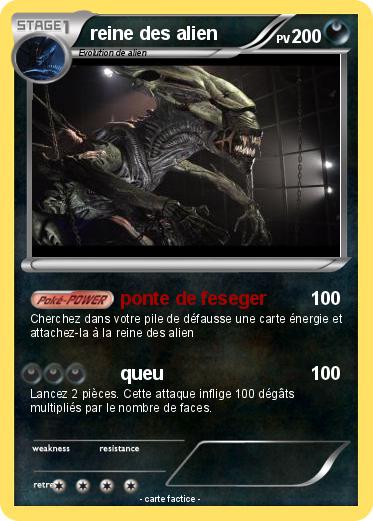 Pokemon reine des alien