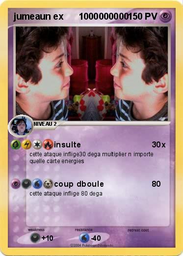 Pokemon jumeaun ex      1000000000
