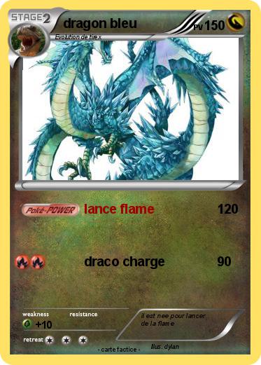Pokemon dragon bleu