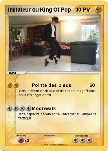 Pokemon Imitateur du King Of Pop