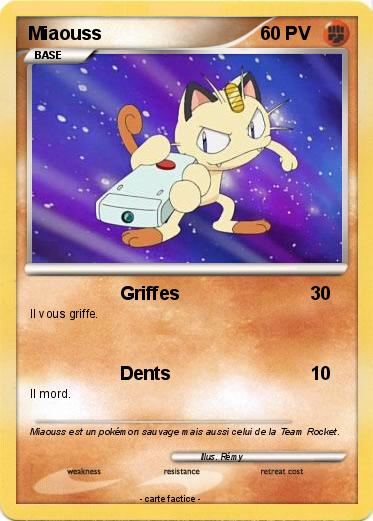 Pokemon Miaouss