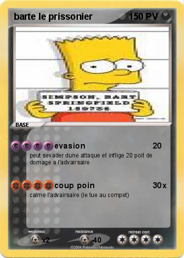 Pokemon barte le prissonier