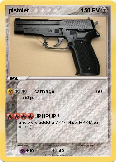 Pokemon pistolet
