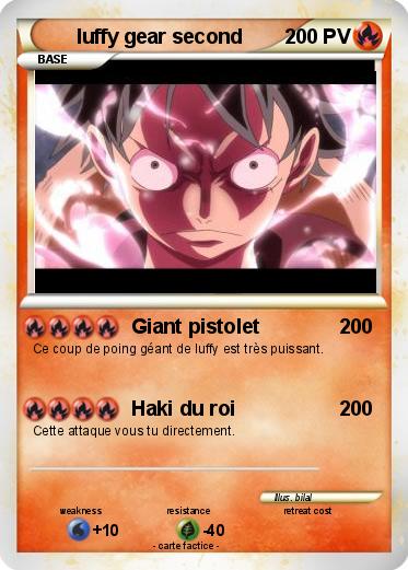 Pokemon luffy gear second