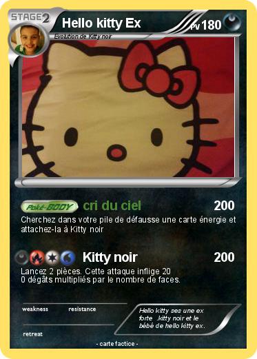 Pokemon Hello kitty Ex
