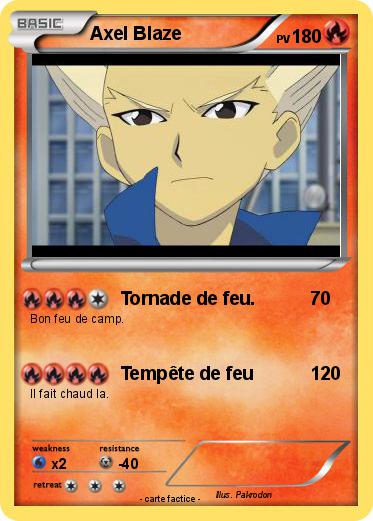 Pokemon Axel Blaze