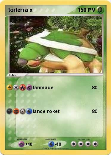 Pokemon torterra x
