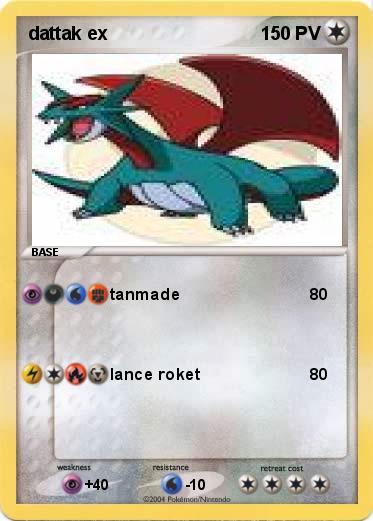 Pokemon dattak ex