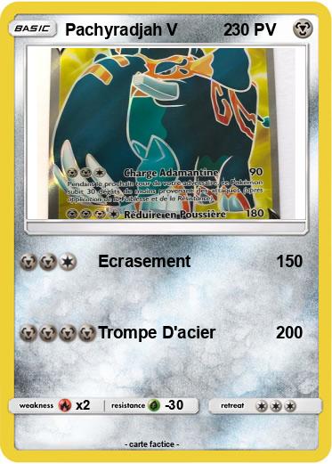 Pokemon Pachyradjah V          2