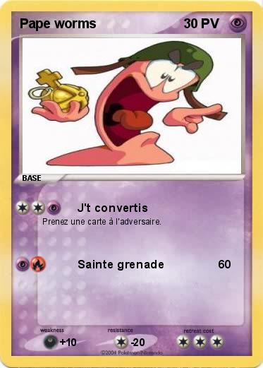 Pokemon Pape worms