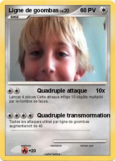 Pokemon Ligne de goombas