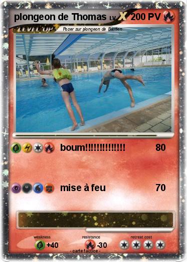 Pokemon plongeon de Thomas