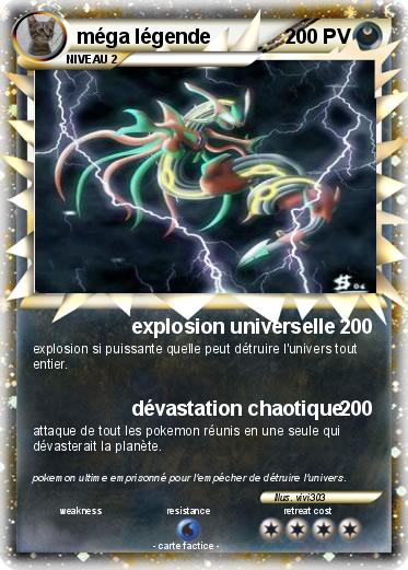 Pokemon méga légende