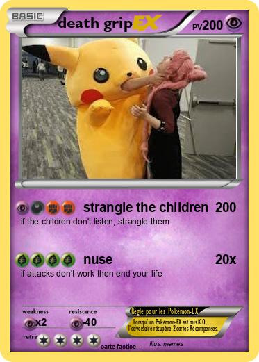 Pokemon death grip