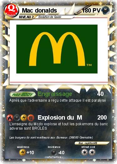 Pokemon Mac donalds
