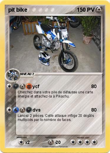 Pokemon pit bike
