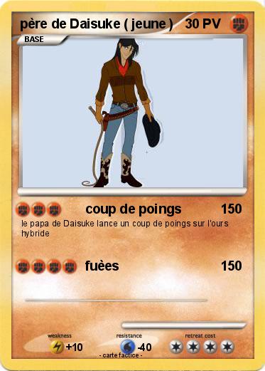 Pokemon père de Daisuke ( jeune )