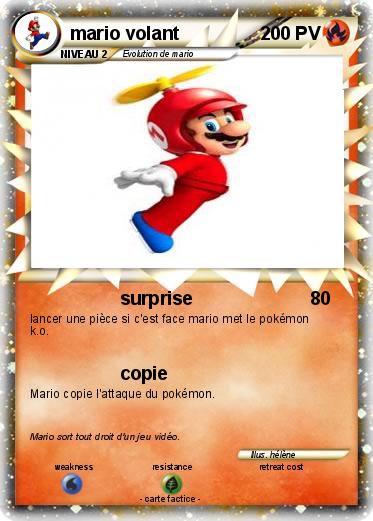 Pokemon mario volant