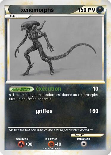 Pokemon xenomorphs