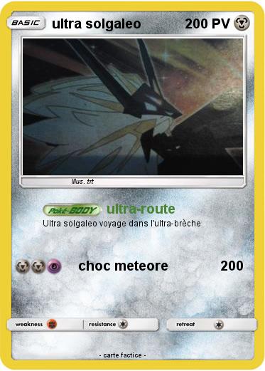 Pokemon ultra solgaleo
