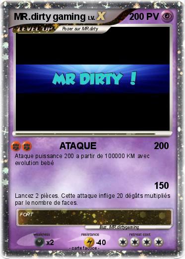 Pokemon MR.dirty gaming
