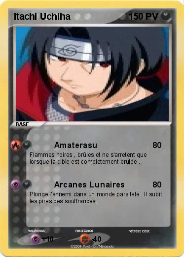 Pokemon Itachi Uchiha