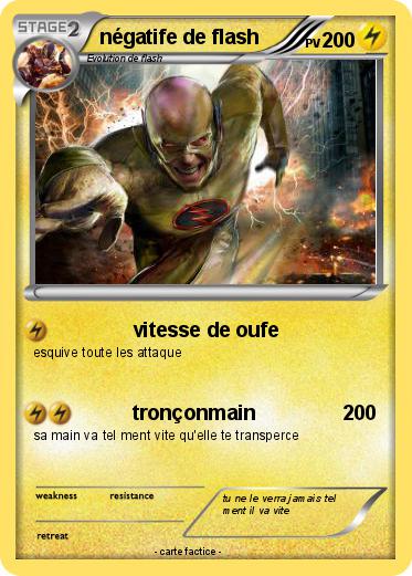 Pokemon négatife de flash