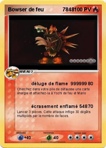 Pokemon Bowser de feu             7848       