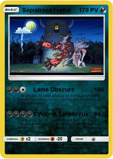Pokemon SépiatroceYveltal