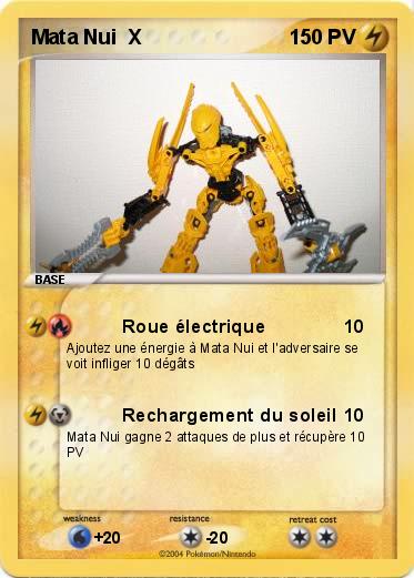 Pokemon Mata Nui  X