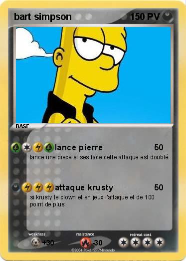 Pokemon bart simpson