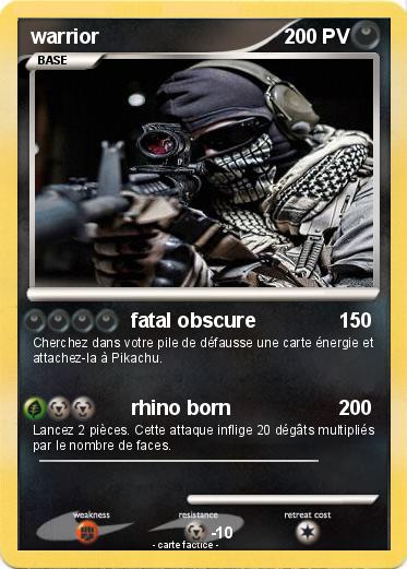 Pokemon warrior