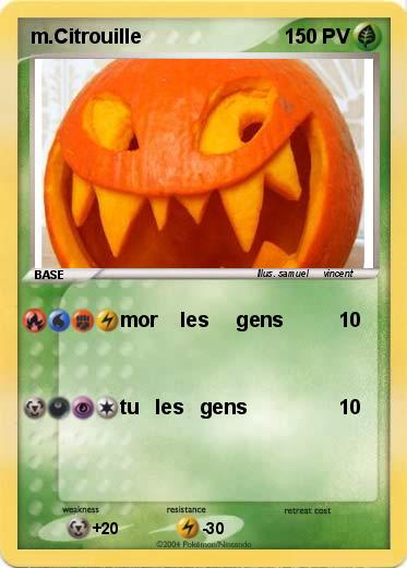 Pokemon m.Citrouille