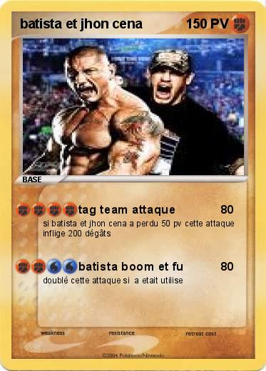 Pokemon batista et jhon cena