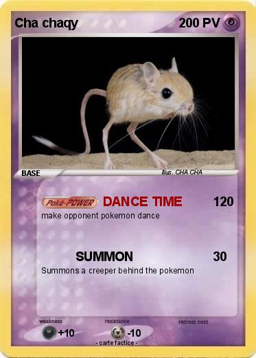 Pokemon Cha chaqy