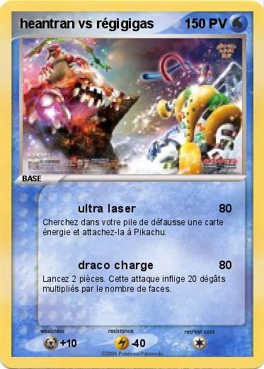 Pokemon heantran vs régigigas