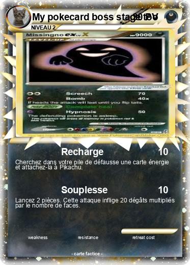Pokemon My pokecard boss stage too