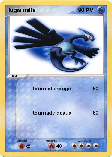 Pokemon lugia mille