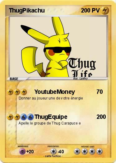 Pokemon ThugPikachu