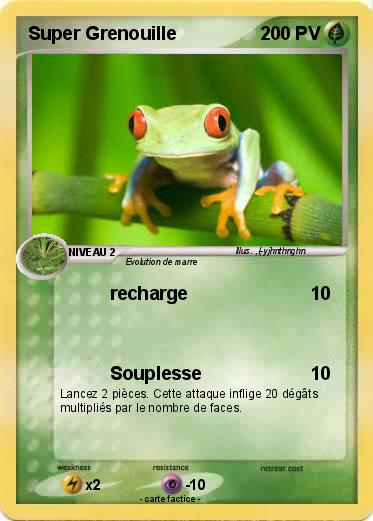 Pokemon Super Grenouille
